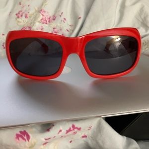 Alain Mikli Red Sunglasses